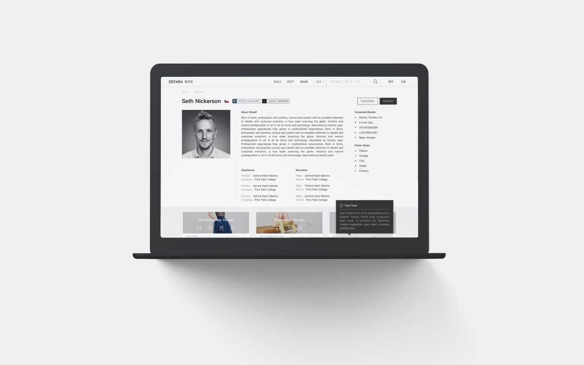 website